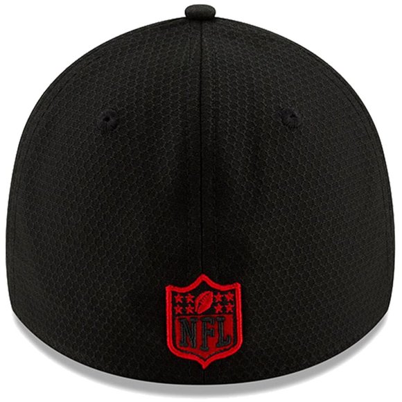 Rare Men's 2019 Houston Texans ALT BLACK New Era Salute To Service 39Thirty Hat - Picture 4 of 5